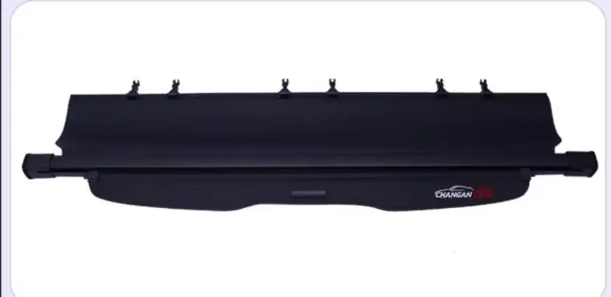 Black Rear Trunk Security Shield Cargo Cover Shade For changan CS95