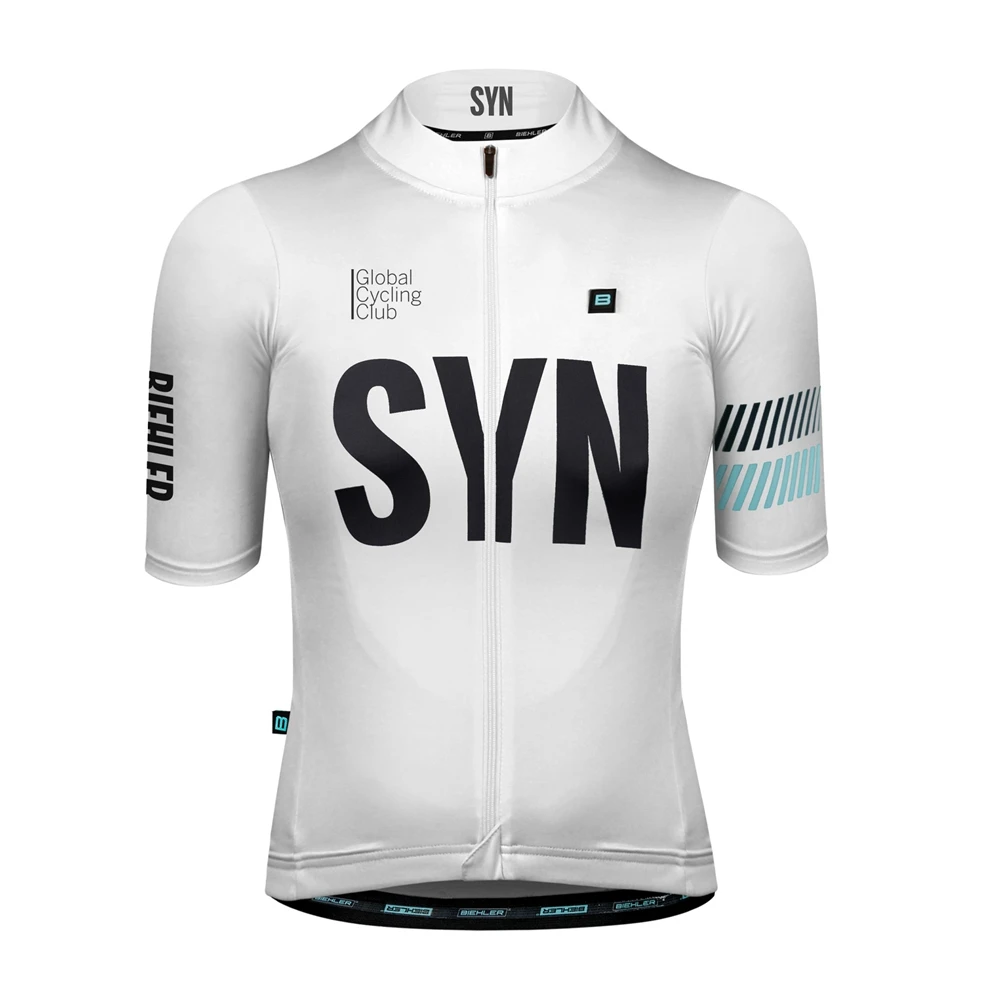 White SYN Short Sleeve Jersey LAKE REEF Team Cycling Race Women\'s maillot Ciclismo bicycle clothing MTB  Jersey maillot cyclisme