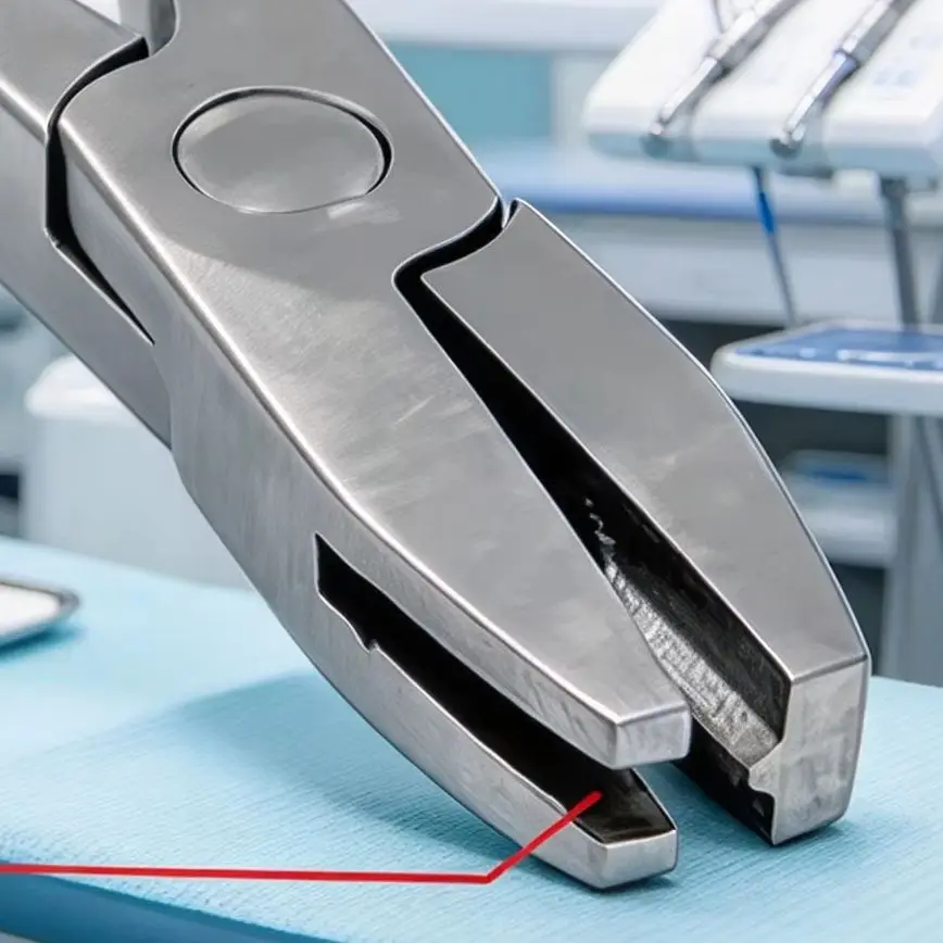 Dental Orthodontic V Stop Plier Loop Bending Forming Plier Dentistry Tip with T/c Insert Instrument Tools