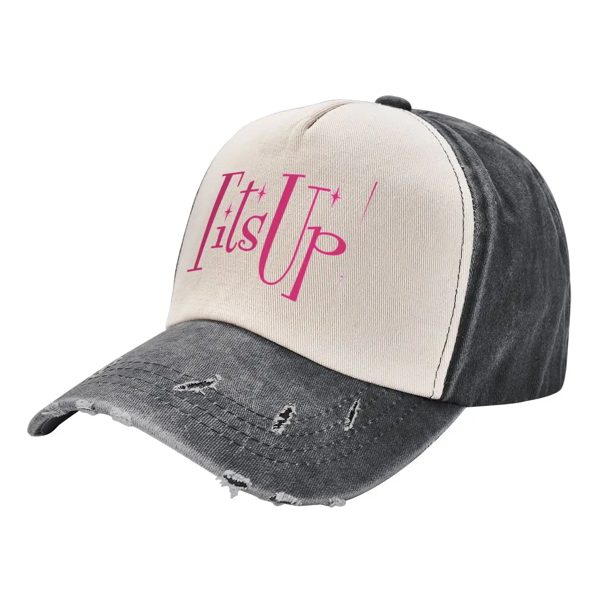 Tits Up! Pink Peacock Baseball Cap dad hat Hat Beach Caps Women Men's