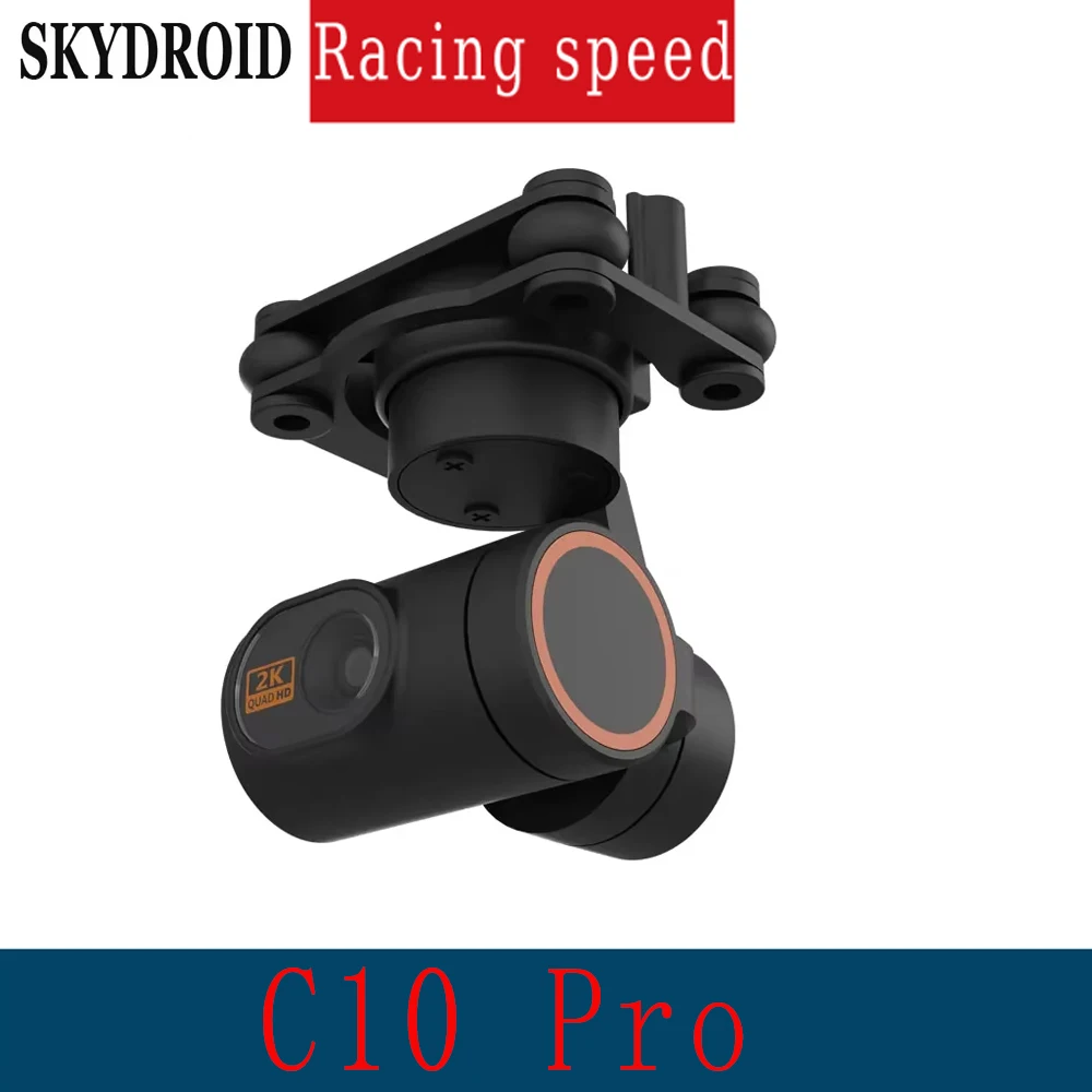

Skydroid C10 Pro Маленькая 2K HD 3-осевая карданная камера Поддержка обратной связи 1080P Совместимость с пультом дистанционного управления T12/H12/H16/H16Pro