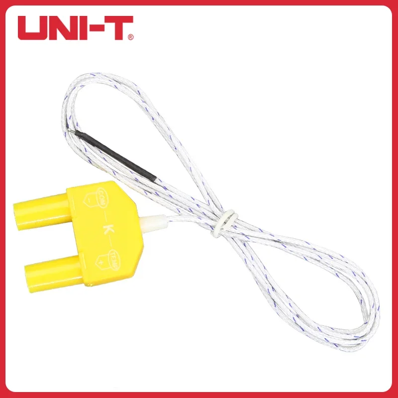 UNI-T Temperature Probe UT-T09K -40 to 260 Degrees Celsius For UT213C UT216C / D 139C 210D 171C UT222