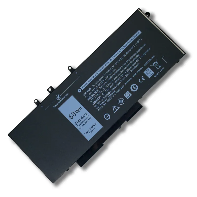 High Quality GJKNX Laptop Battery 7.6V 8500mAh for Dell Latitude 5490 5491 5495 5280 5288 5580 5488 5590 Precision 15 3520 3530