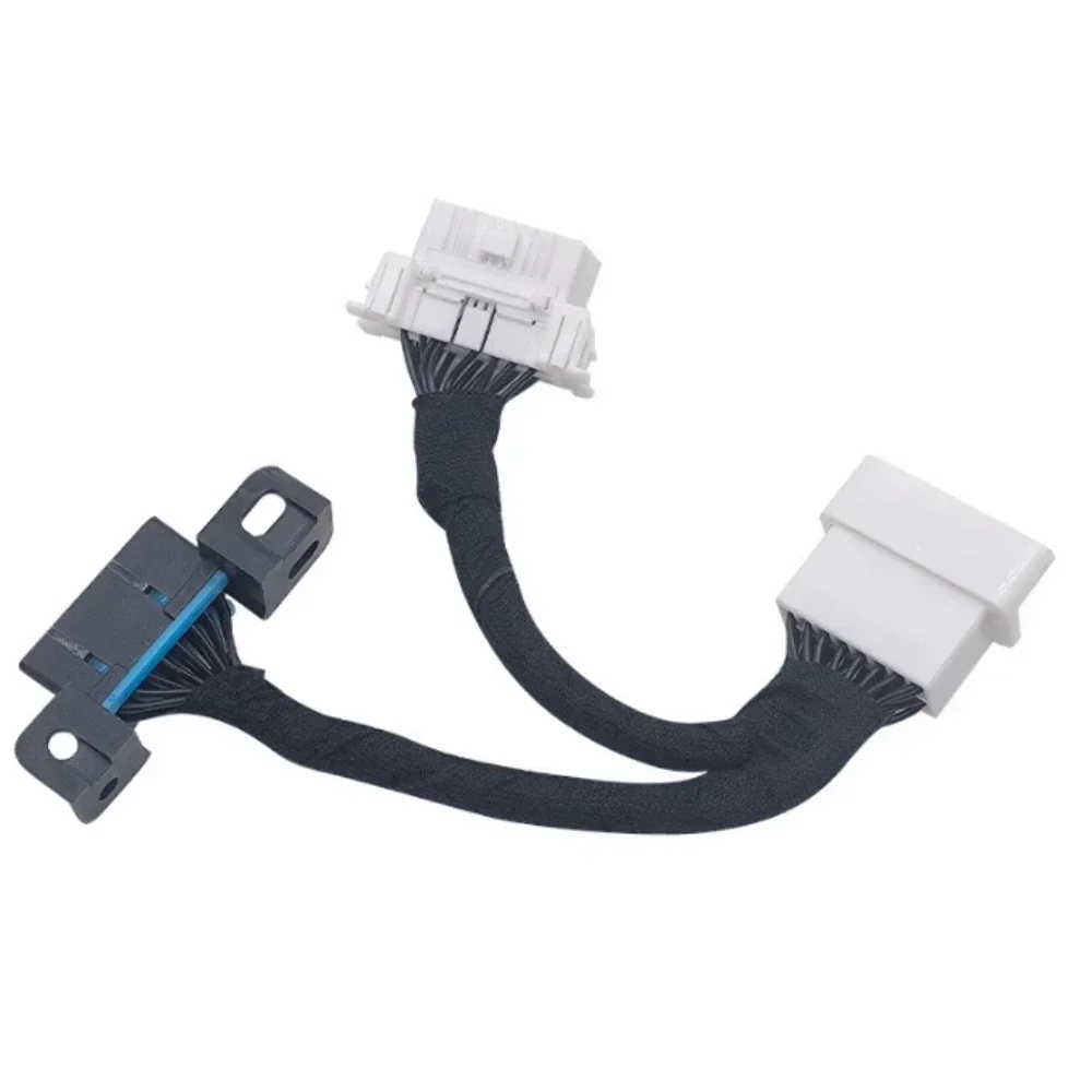 Câble d\'extension de séparateur OBD2, 16 broches, un mâle à deux femelles, câble Y, extension de séparateur OBD, outil de connecteur de fil