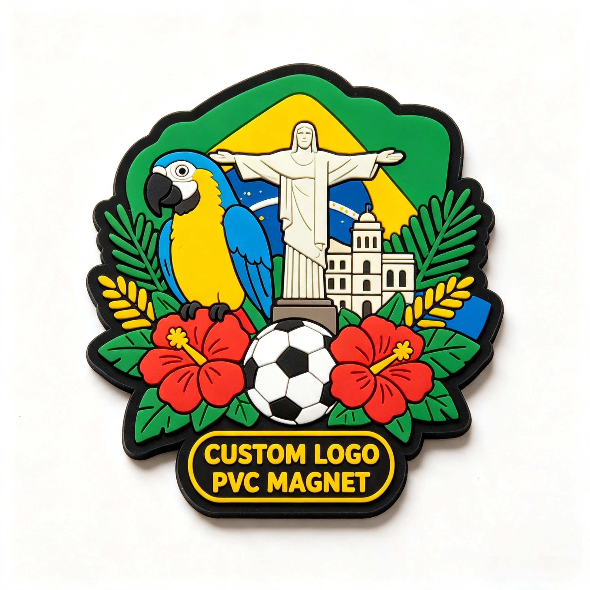 Wholesale Factory Price Custom Your Own Logo Design Promotional Gifts Metal for Fridge Tin Plate Refrigerator Magnet