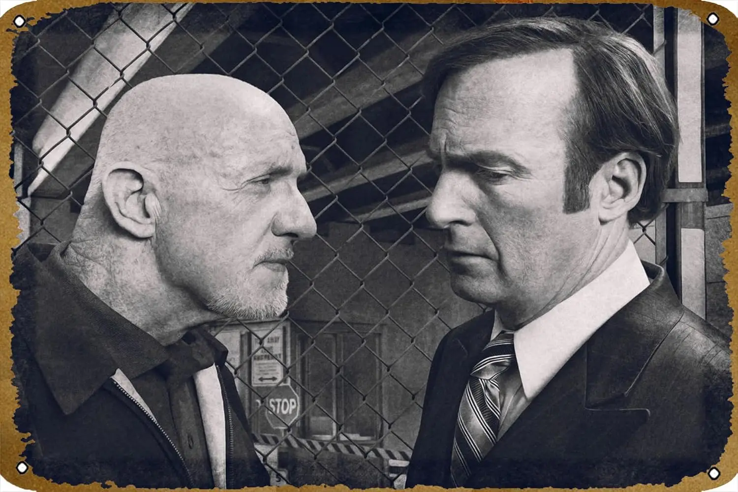 Better Call Saul Poster Retro tin Sign Wall Art Decor Metal Sign Decoration Sign 8x12 inch sign