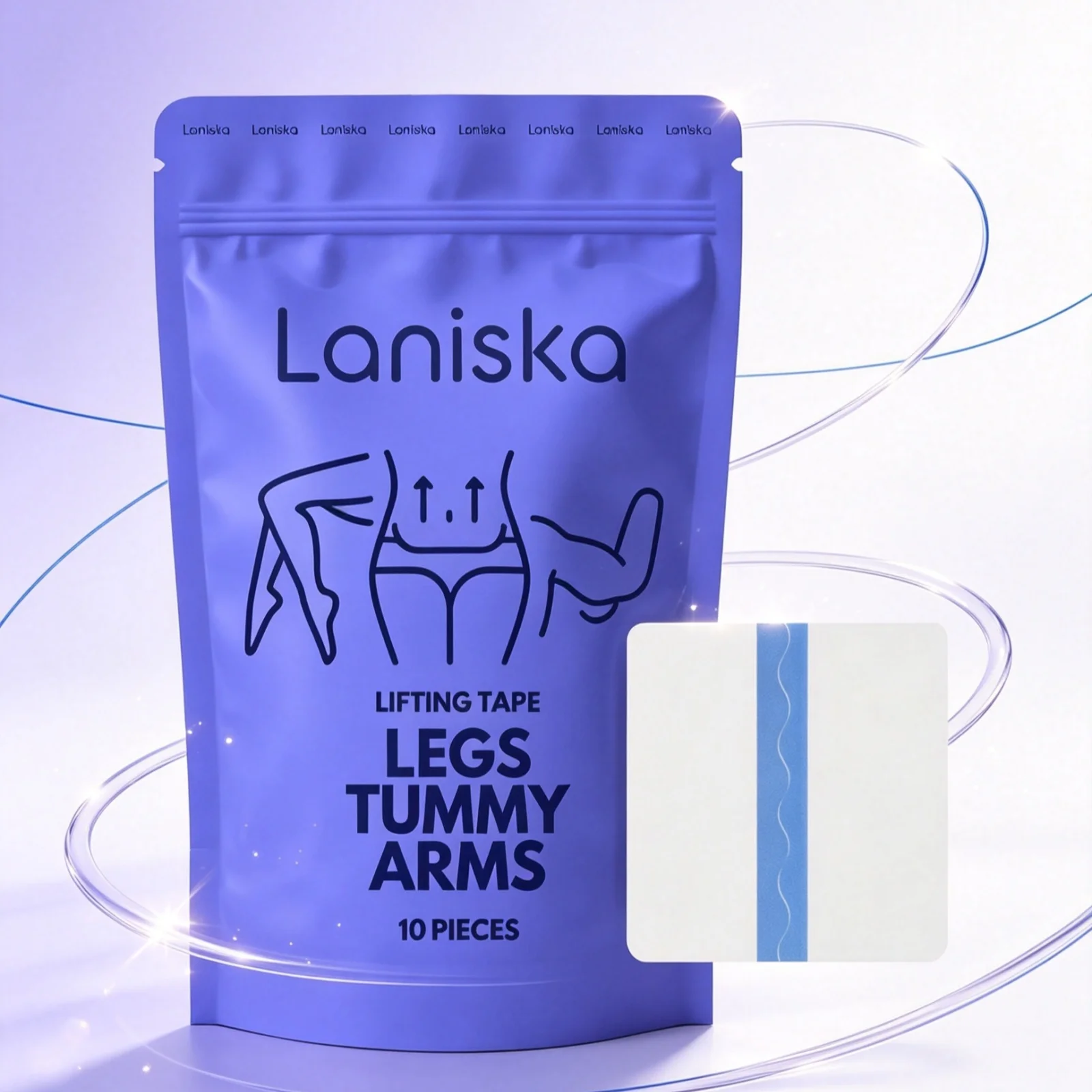 Body Shaping Assistance Patch Tighten Excess Fat Lifting Waistline Leg Circumference Improves Loose Skin Shapes Beautiful Curves