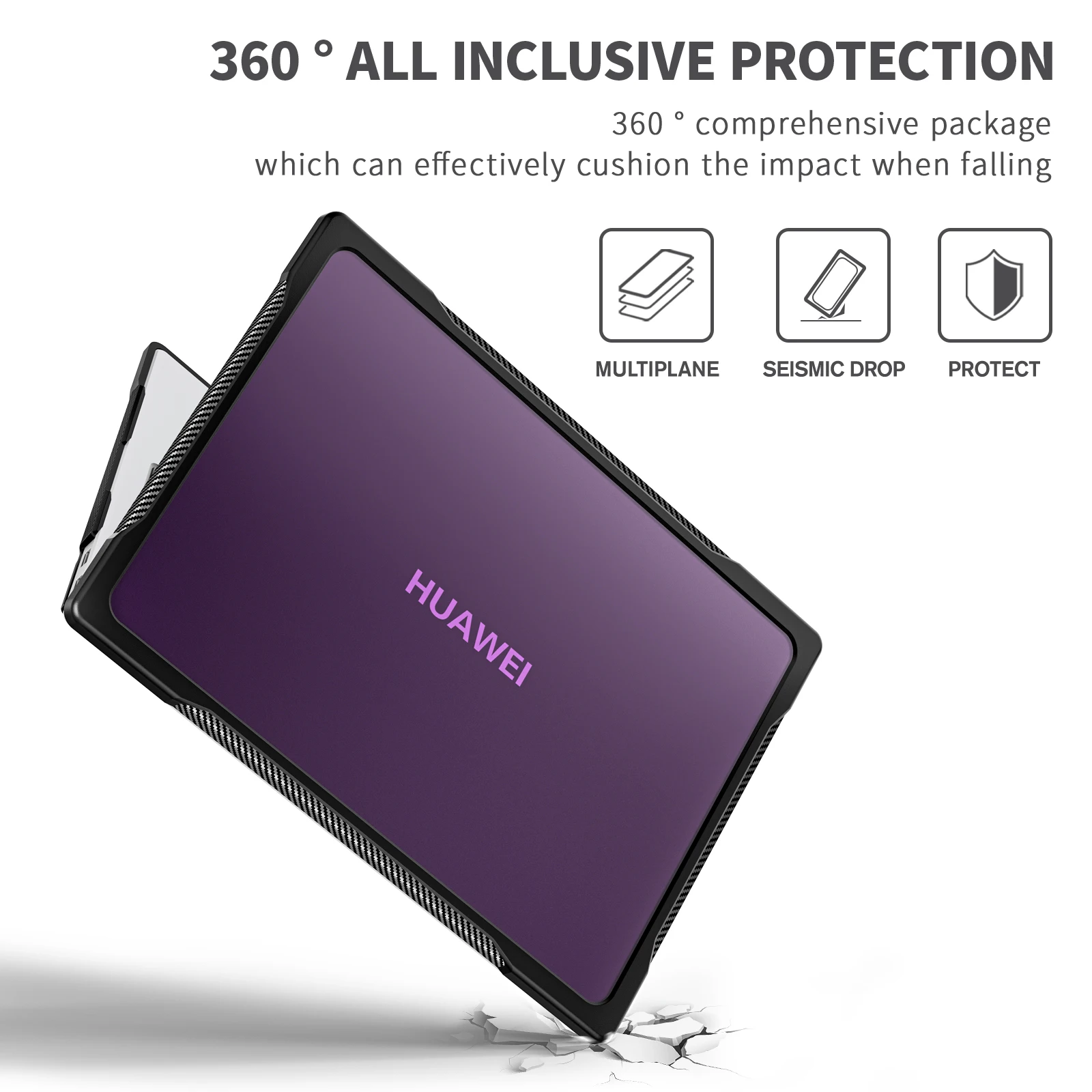 Custodia per Laptop per Huawei Mate Book 14 2023 2022 2021 D14 D14SE 2023 2022 custodia protettiva per tutto il corpo multistrato antiurto Funda