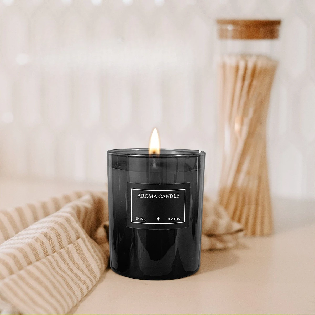 

Scented Candles Birthday Candle Aromatherapy Smokeless Soy Wax Bedroom Fragrance Romantic Gift