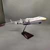 42CM 1/200 Scale For Antonov AN-225 Mriya Transport Aircraft Simulation Airplane Resin Plastic Replica Model Toy For Collection 4 42CM 1/200 Scale For Antonov AN-225 Mriya Transport Aircraft Simulation Airplane Resin Plastic Replica Model Toy For Collection 4