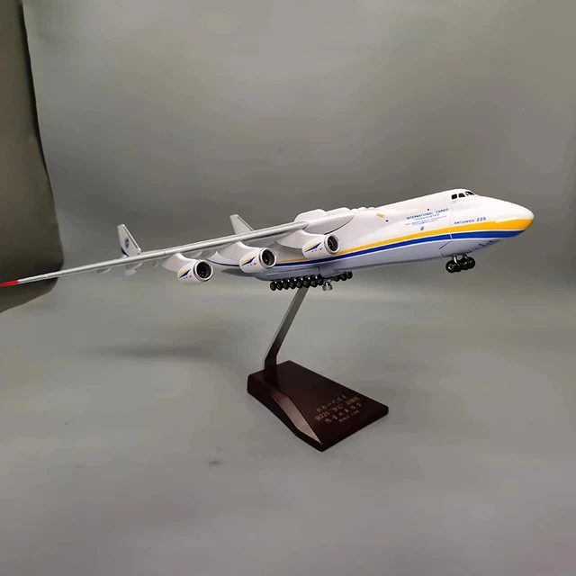 42CM 1/200 Scale For Antonov AN-225 Mriya Transport Aircraft Simulation Airplane Resin Plastic Replica Model Toy For Collection 4 42CM 1/200 Scale For Antonov AN-225 Mriya Transport Aircraft Simulation Airplane Resin Plastic Replica Model Toy For Collection 4