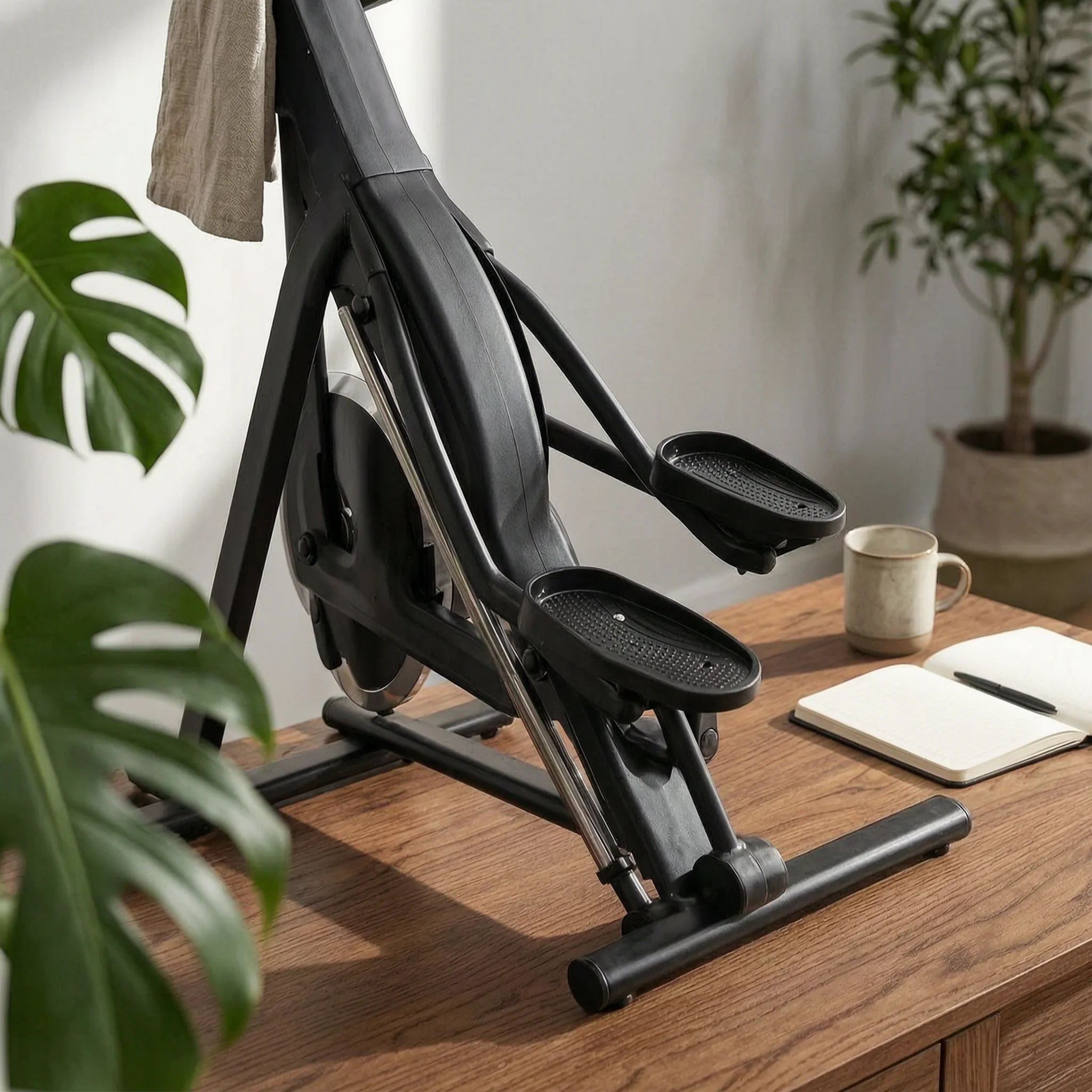 Exercise Equipment Pedal Ribbed Pedal with Textured Grip Surface Replacement Footplates Tough Elliptical Exercise Machine Pedals