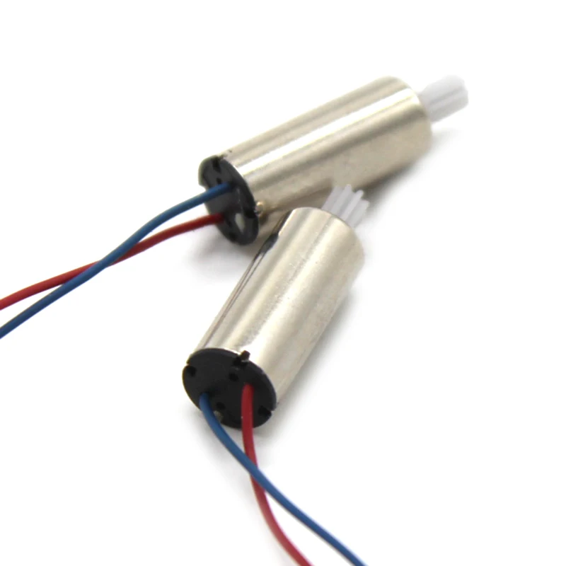 716 DC Coreless Motor with Plastic Gear, DC 3.7V 40,000RPM 0.8mm Shaft Motor For DIY Small Four-axis Aircraft Quadcopters