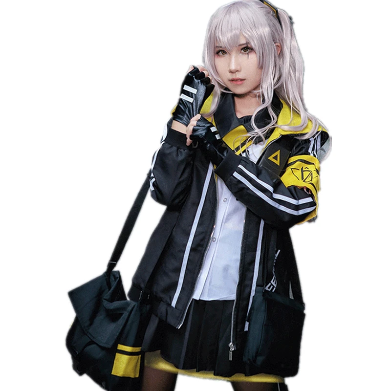 CosKeKe Ump45 Cosplay Anime juego niñas disfraz de primera línea gran jefe Guerrilla uniforme de guerra fiesta de Halloween ropa de juego de rol