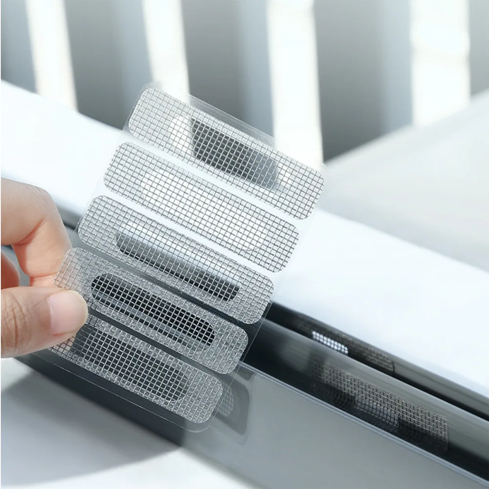 5/10Pack DIY Window Screen Patch Fix Net Adhesive Invisible Window Screen Repair Sticker Self-Stick Repair Tape