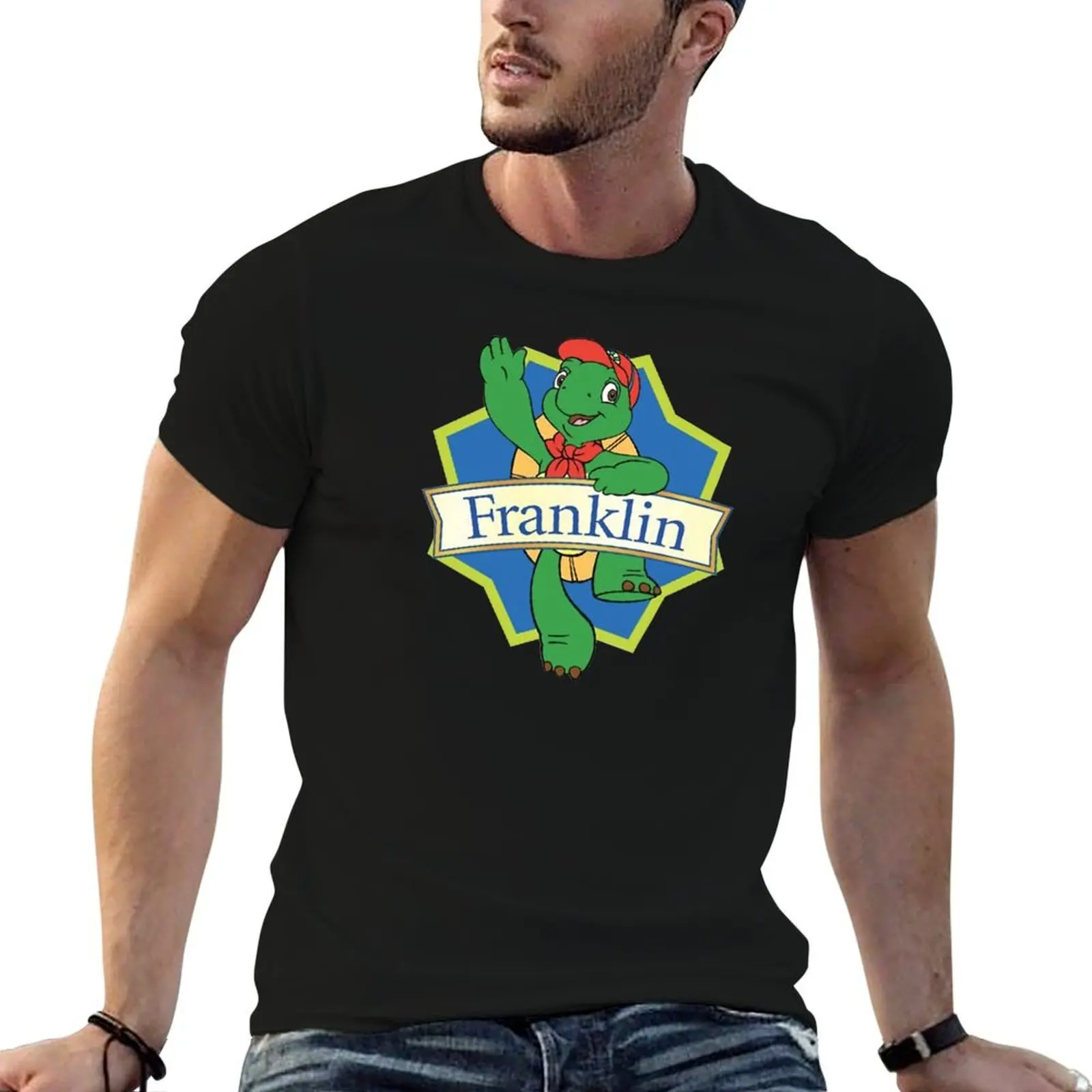 

Franklin The Turtle Gift Idea Shirt for Men Tee for Women Classic Retro Customize T Shirt T-Shirt