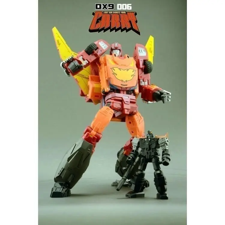 Transformator speelgoedrobot Chuanggong DX9 D08 D-08 Mage drie wissels Lightning Power Big Train