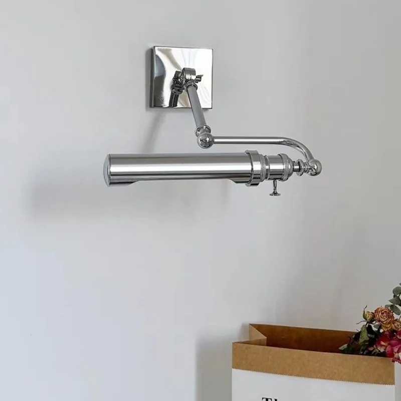 Iron Wall Lamp Foldable Rocker Arm Industrial Style Wall Light Corridor Bedroom Study Mood Lights Home Decoration Lighting Lamps