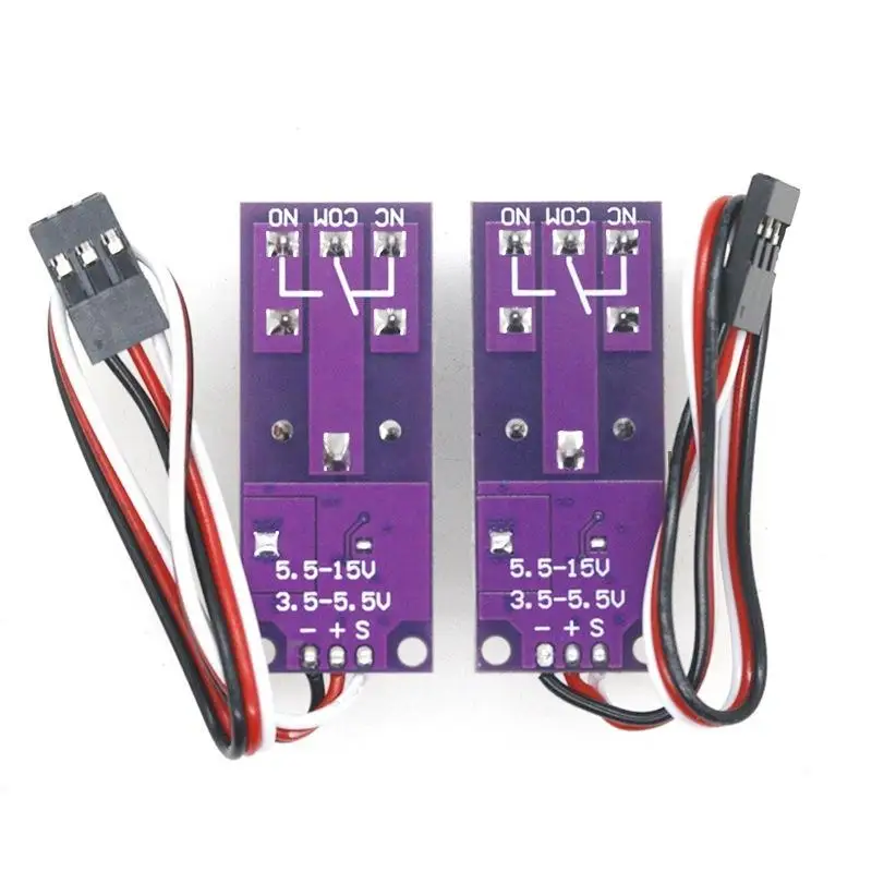 1Pcs RC Model Aircraft Relay PWM Switch Electronic Module GPS Light Controller