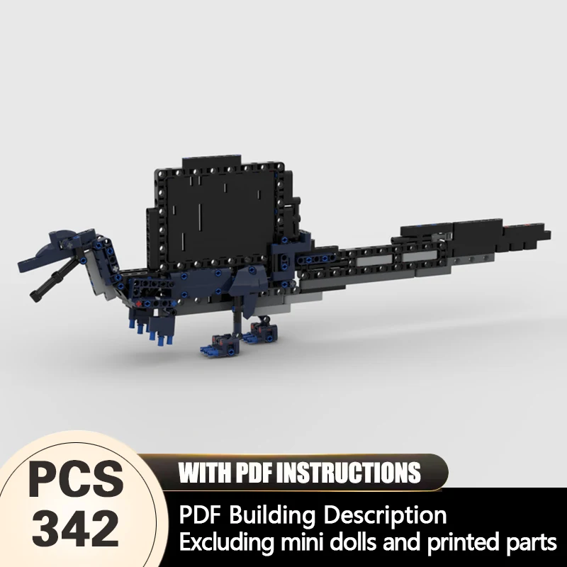 

Creators Animal Series Model MOC Building Bricks Spinosaurus Modular Technology Gifts Holiday Assemble Children Toys Suit