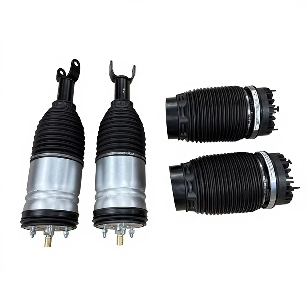 

Front Air Suspension Shock Absorber with Rear Air Spring for Dodge RAM 1500 2012-2018, Compatible with 4877147AB/68248948AA
