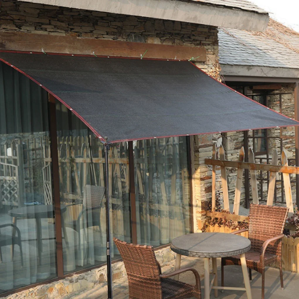 

Garden Patio Sunshade Net Roof Cover with Eyelets Portable Greenhouse Barn Sunlight Guard Shade Tarp 300x400cm