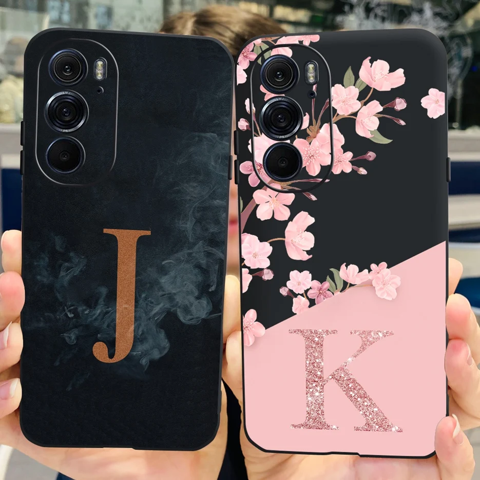 

For Motorola Moto Edge 30 Case New Letters Cover Soft Silicone TPU Phone Case For Motorola Edge 30 Pro Edge30 5G Back Cover Bags