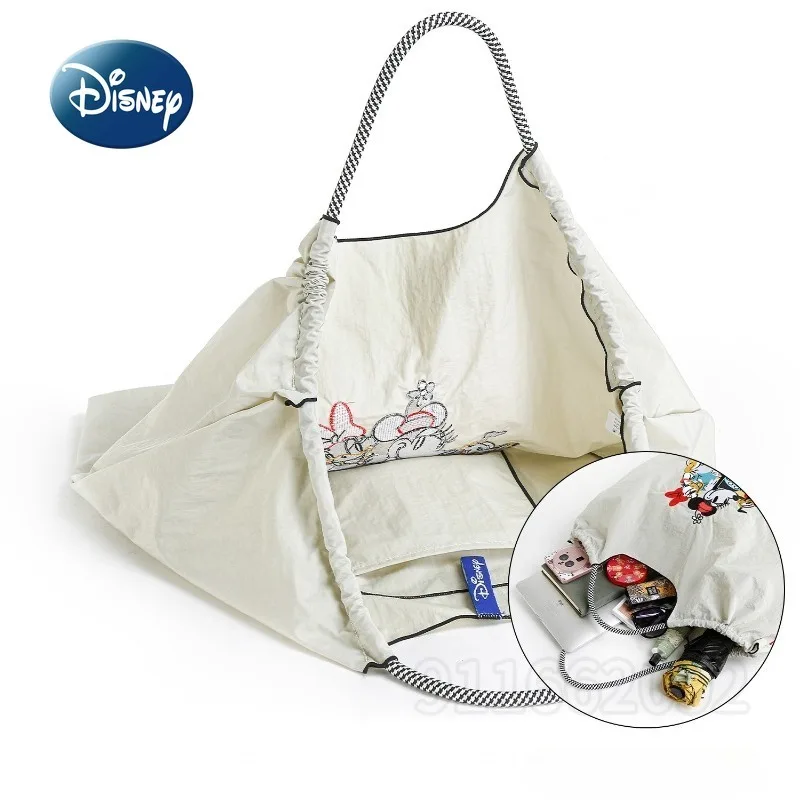 Disney Nieuwe Dames Schoudertas Schuine Tas Grote Capaciteit Luxe Merk Mode Dameshandtas Geborduurde Opbergtas Hoge Kwaliteit