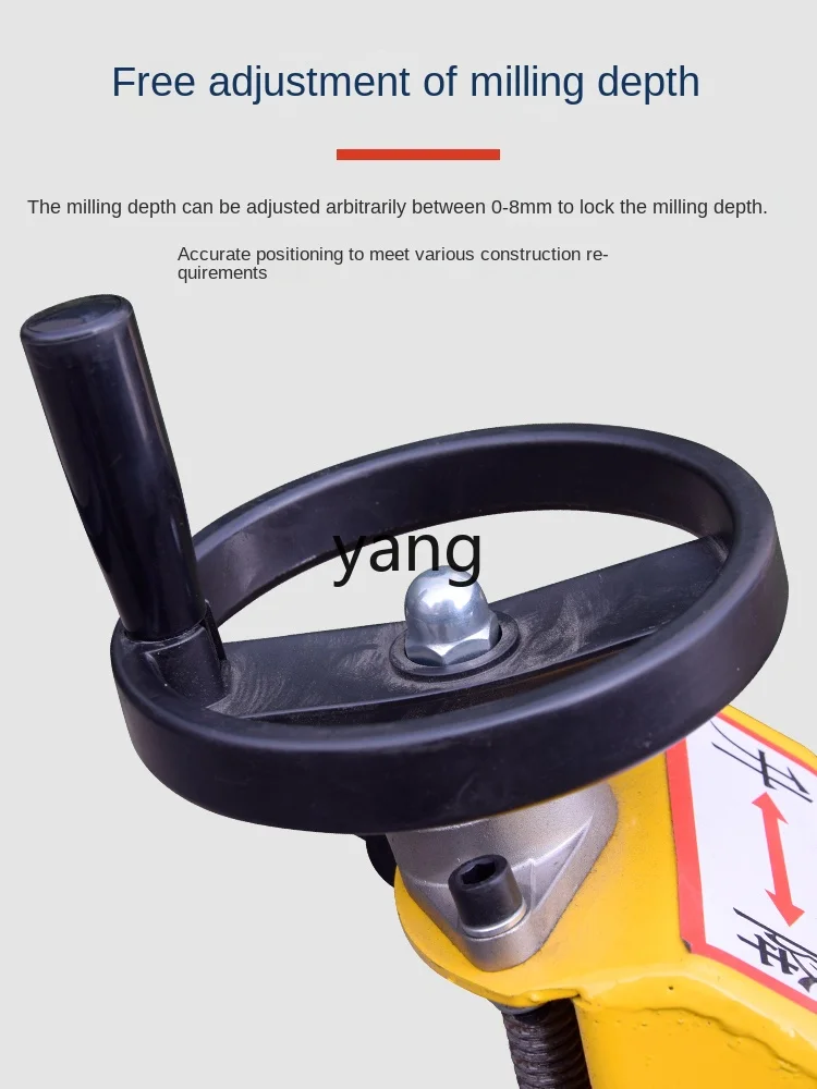 cx Concrete Ground Milling Machine Hand Push Electric Small Cement Floor Roller Raising Machine Deice Machine 5