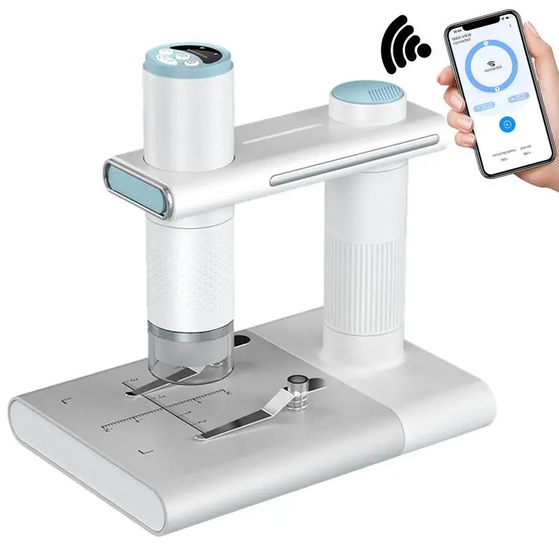 

Phone Microscope Portable Microscope For Kids HD Inspection Camera Magnification With Stand Compatible With Most Cell Phones