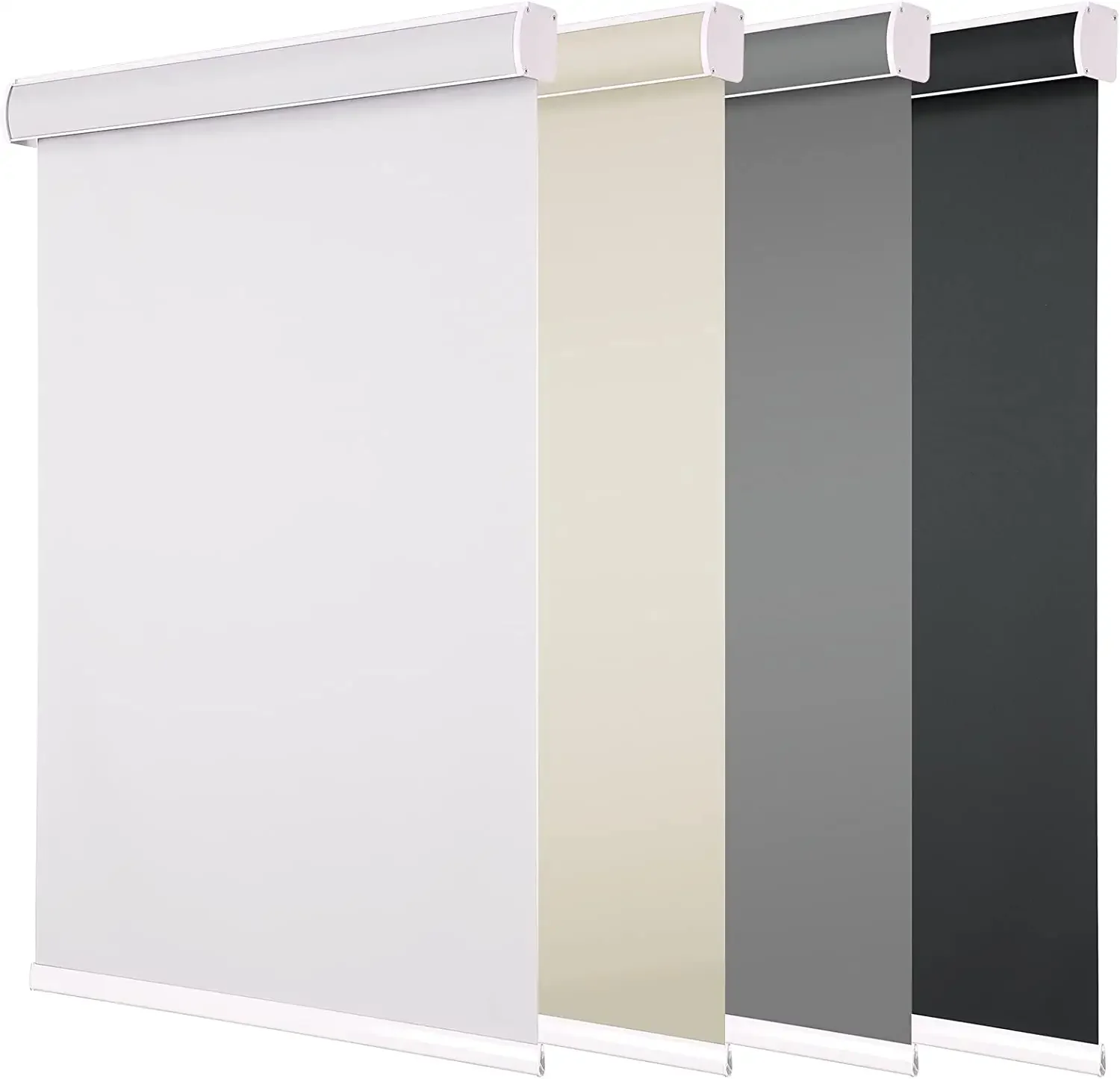 Wholesale Sales 100%Blackout Waterproof  UV Protection Reduce Heat Window Spring Control Roller Blinds For Home