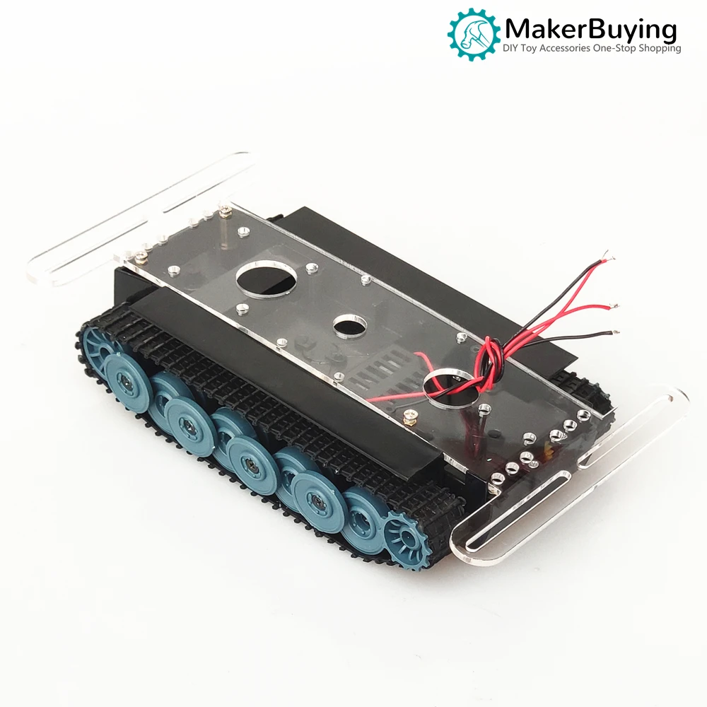 German Tiger tank chassis 1:32 robot chassis for arduino microcontroller upgrade version