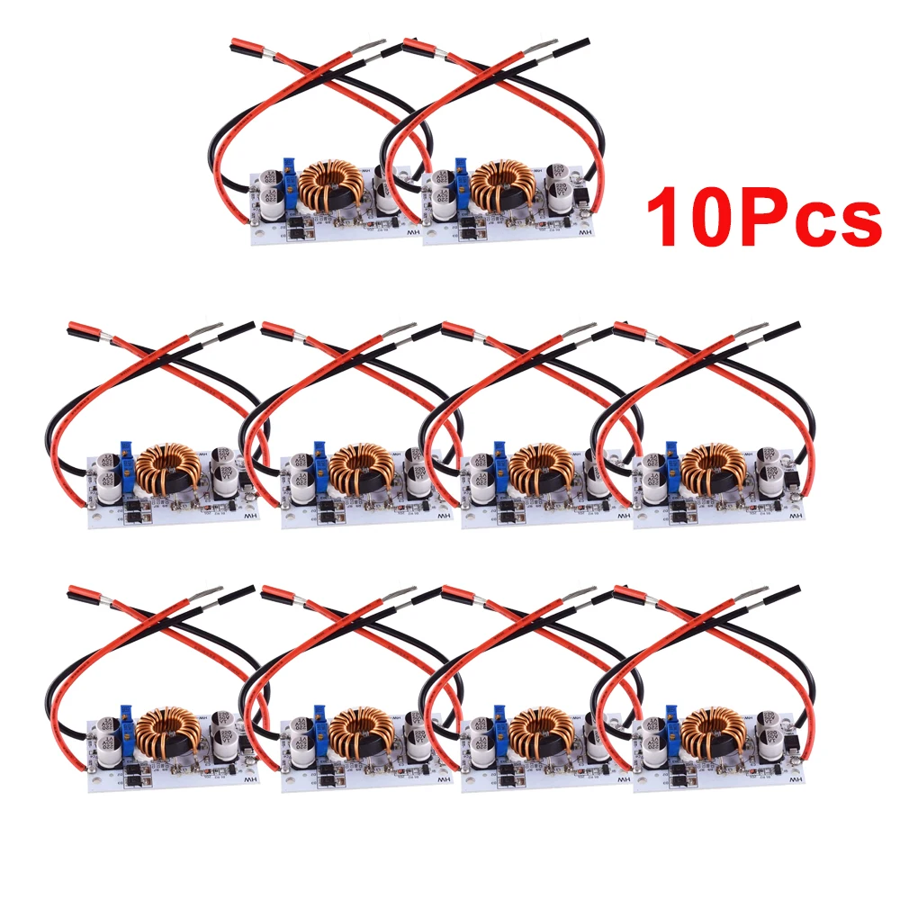 500W/250W 10A Step Up Power Supply DC 8.5V-48V to 10-50V Boost Converter Constant Voltage Current Drive Module Adjustable CC CV