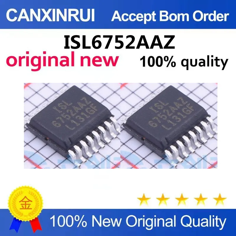 (5-100piezas)ISL6752AAZ ISL6752 microcontroller chip surface-mount SSOP-6 new original