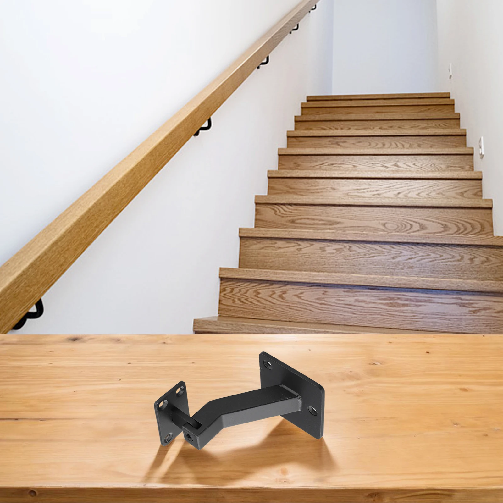 For Gyms Indoor Outdoor Use Stair Handrail Bracket Staircase Safety Enhancement Decorative Stair Railing Accessory