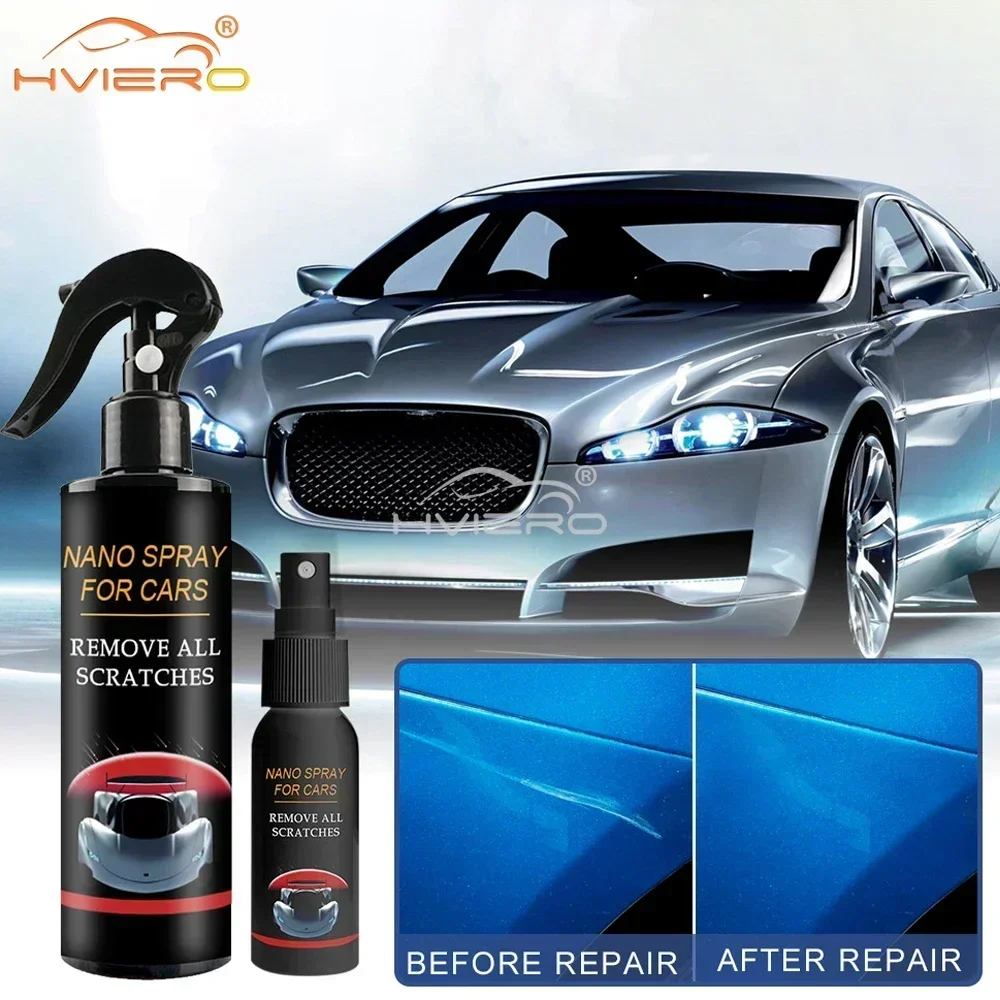 Automotive Nano Coating Agent Crystal Plating Liquid Car Paint Repair Reliant Polishing Hand Spray Water Wax Washing Maintenance