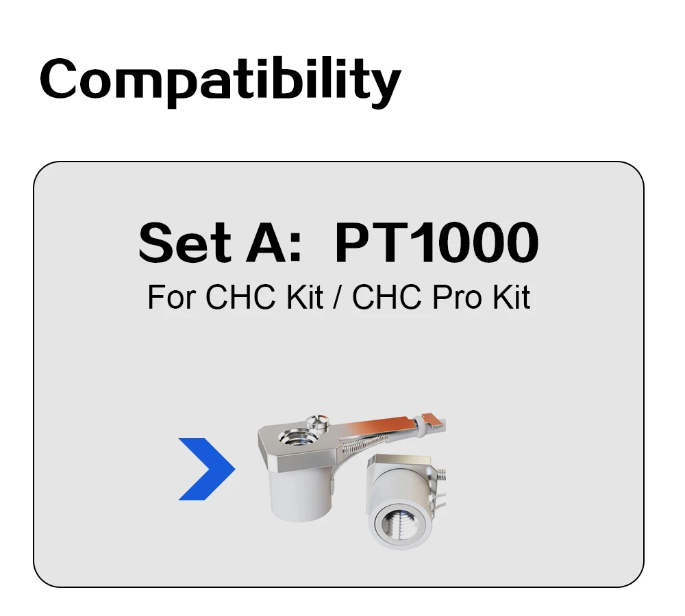 Trianglelab PT1000 Pro Bare Thermistor-Kartusche Hochtemperatur 450°C für Rapido Hotend TCHC Kit CHC Pro TR6 TD6 HOTEND – Detail 32