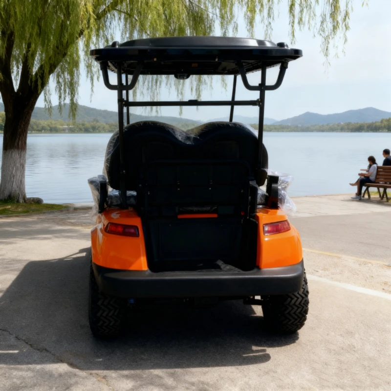تعزيز خاص عربة جولف كهربائية تعمل بالطاقة الشمسية 48 فولت 8 مقاعد عالية الطاقة بسعر منخفض عربة جولف معتمدة من CE #6