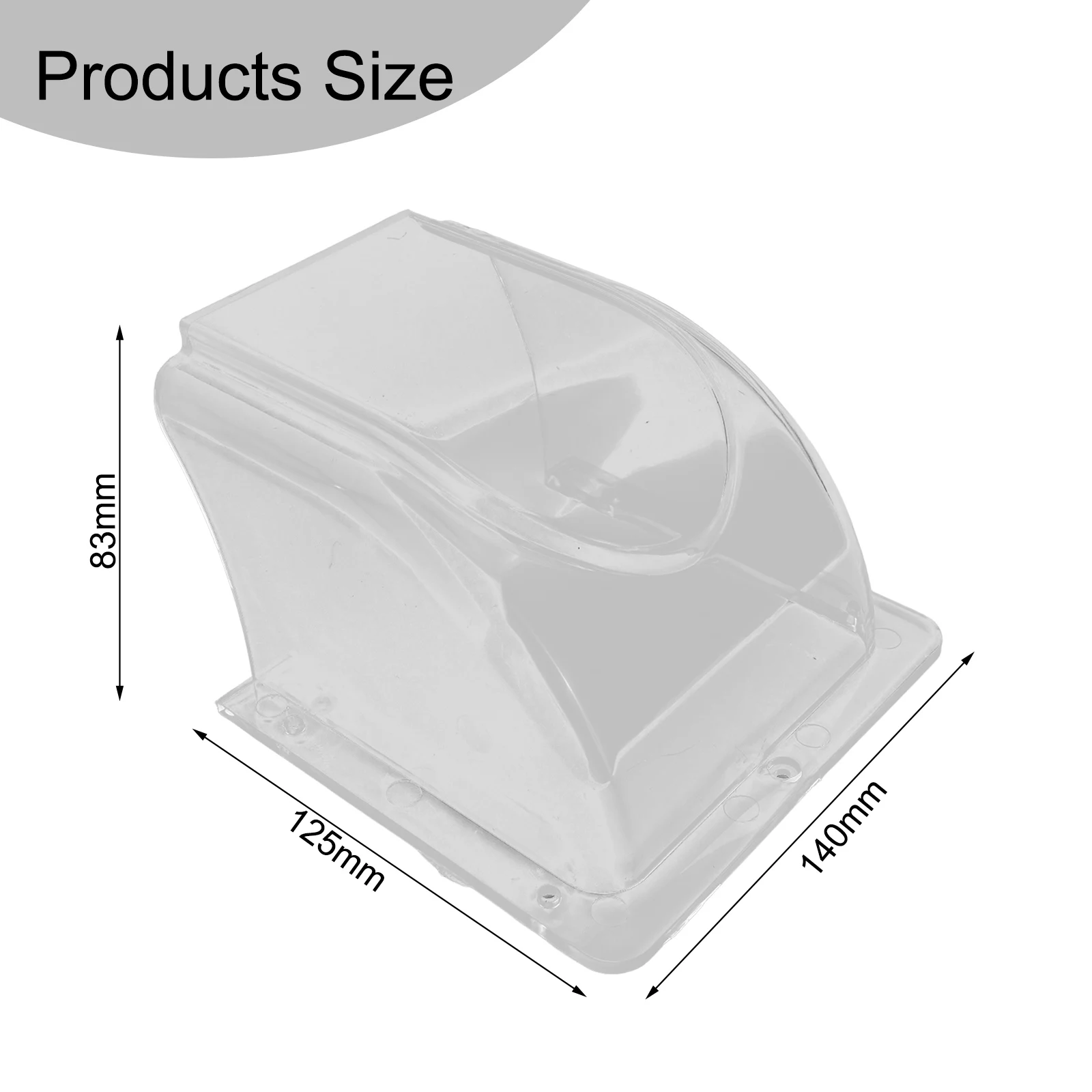 Rainproof Cover for Door Bells Material Superior Protection Suitable for Various Devices Convenient Installation