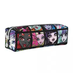 Monster High Collage astuccio Draculaura astuccio portapenne per ragazza ragazzo borse di grande capacità studenti regali scolastici cancelleria