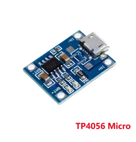 10pcs 5V 1A 18650 TP4056 Lithium แบตเตอรี่โมดูลชาร์จชาร์จด้วย Board ฟังก์ชั่น Dual 1A Li-Ion