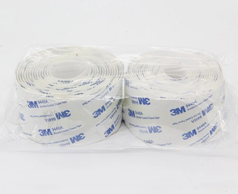 3M 9448A Zwart Dubbelzijdig Zelfklevend 3m 16-100mm Sterke Non-Trace Hittebestendig Klittenband Bevestigingstape