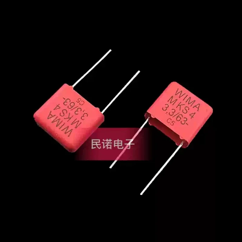 WIMA Germany Weima Capacitor MKS4 63V 3.3UF 63V335 3U3 Pin Distance 10mm