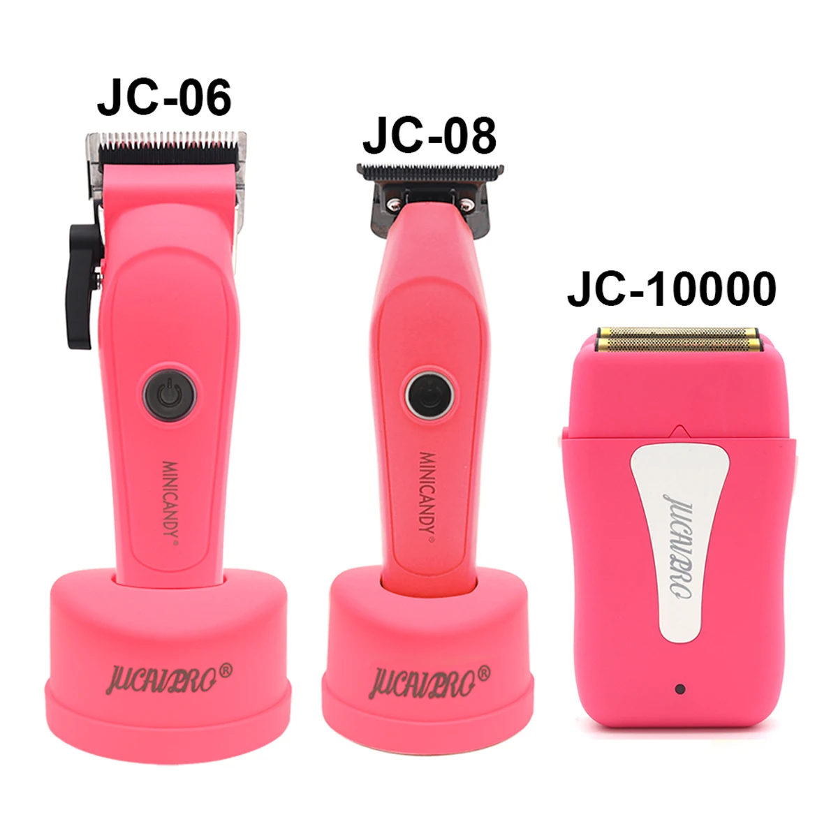 Professional Hair Clipper Kit for Men With Base Charger Brushless Motor 10000RPM  Barber Hair Cutt Machines JUCAI MINICANDY