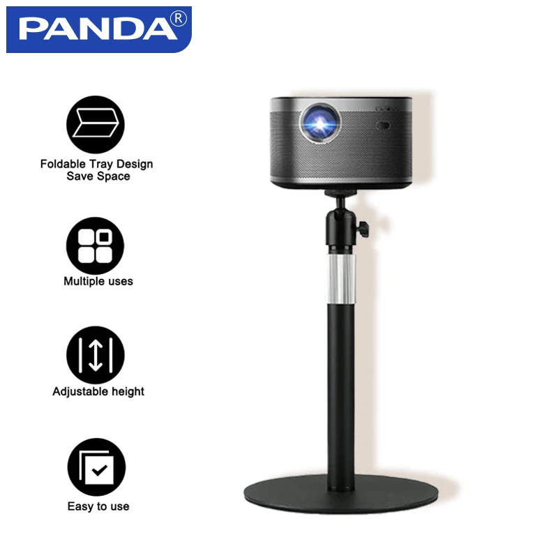 PANDA ZY-556 soporte proyector Webcam Stand Universal Multi-angel And Height Adjustable Metal Bracket Installation For Live Show