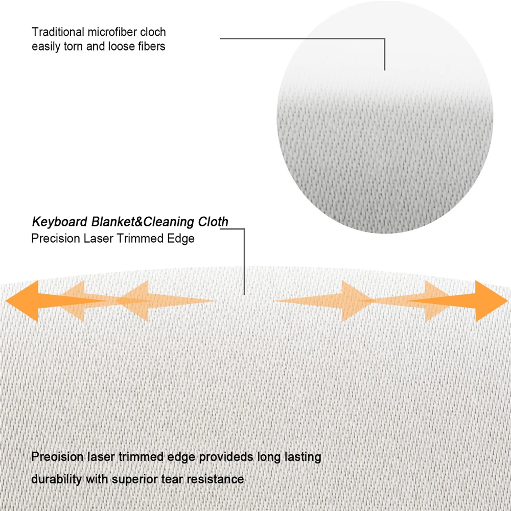 New Dustproof Microfiber Cover Cleaning Cloth Keyboard Blanket Protective Film For MacBook Pro 13/15/16 Inch