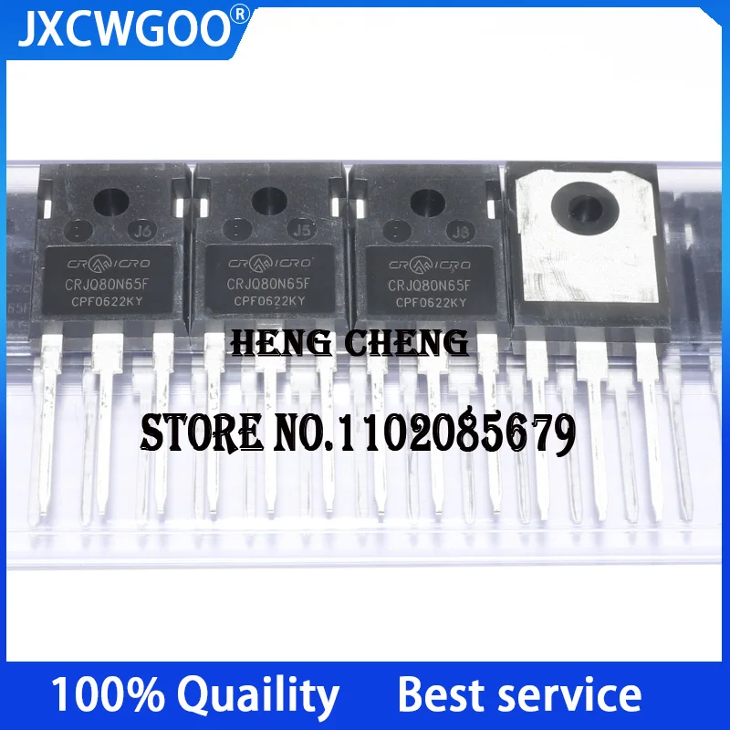 

10PCS 100%New Original CRJQ80N65F TO-247 mosfet