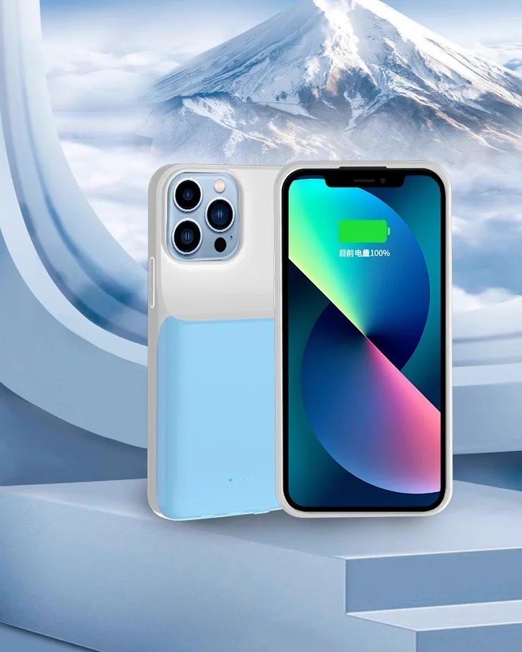 Ультратонкий магнитный чехол емкостью 30000 мАч для IPhone 13/13 Pro Max/13, мини-портативный внешний аккумулятор с тонким внешним резервным питанием