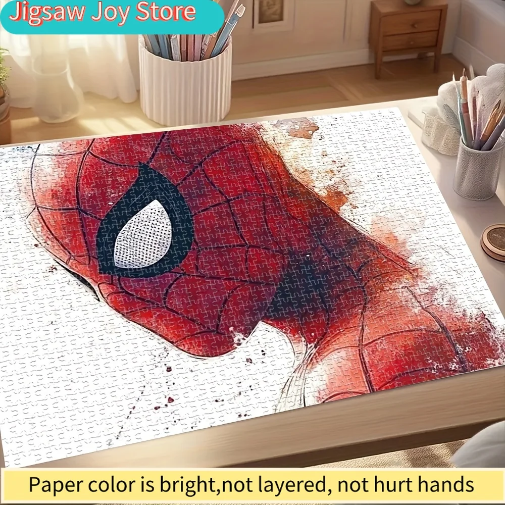 

Marvel 'Spider-Man',Puzzle, Miniature Creative Toy, Suitable for Fun Family Games, Finely Crafted, Home Decoration, Ideal for