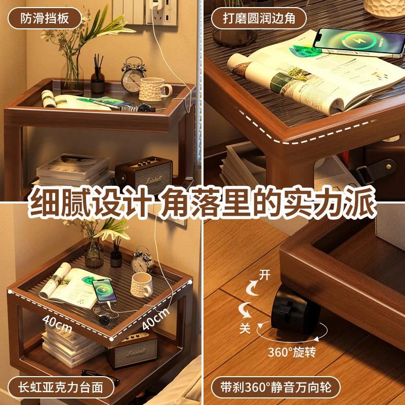 INS bedside table, creative, suitable for home use, living room, sofa side shelf